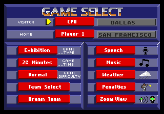 Joe Montana II: Sports Talk Football screenshot 4 for Sega Mega Drive